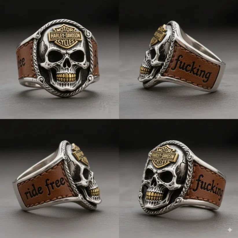 LAST DAY 50%OFF-100% Handmade Silver Skull Ring