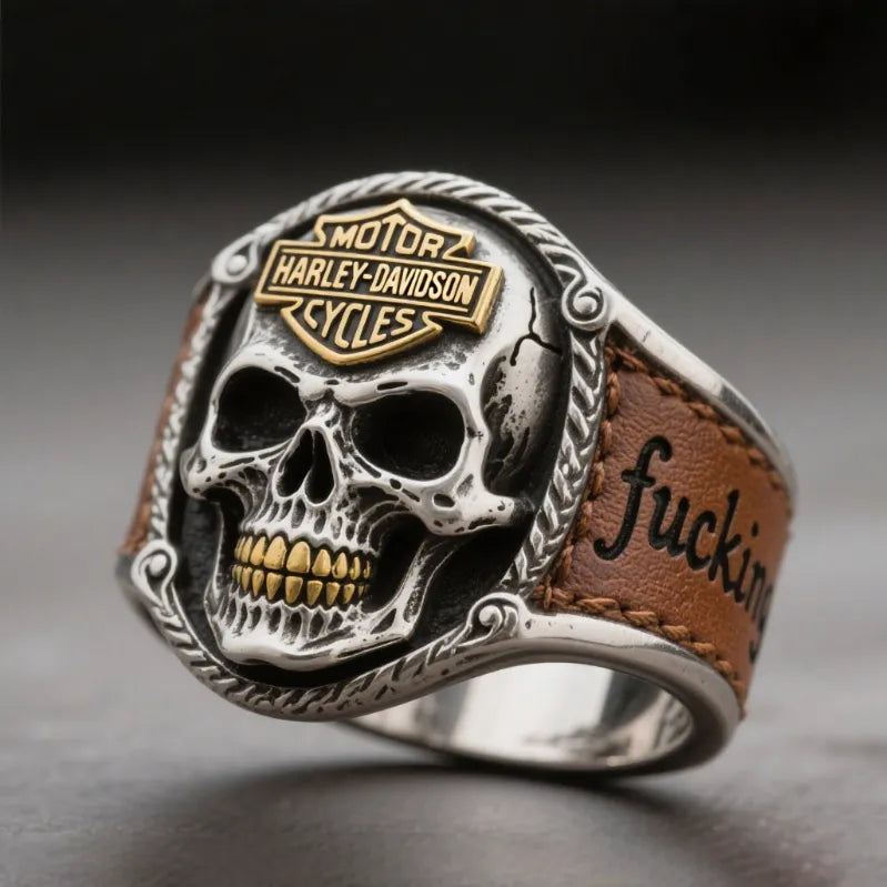 LAST DAY 50%OFF-100% Handmade Silver Skull Ring
